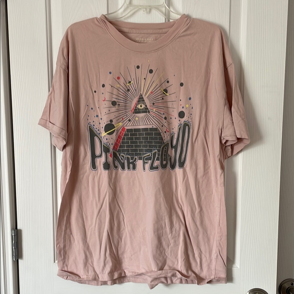 American eagle band t shirt, size medium, oversized